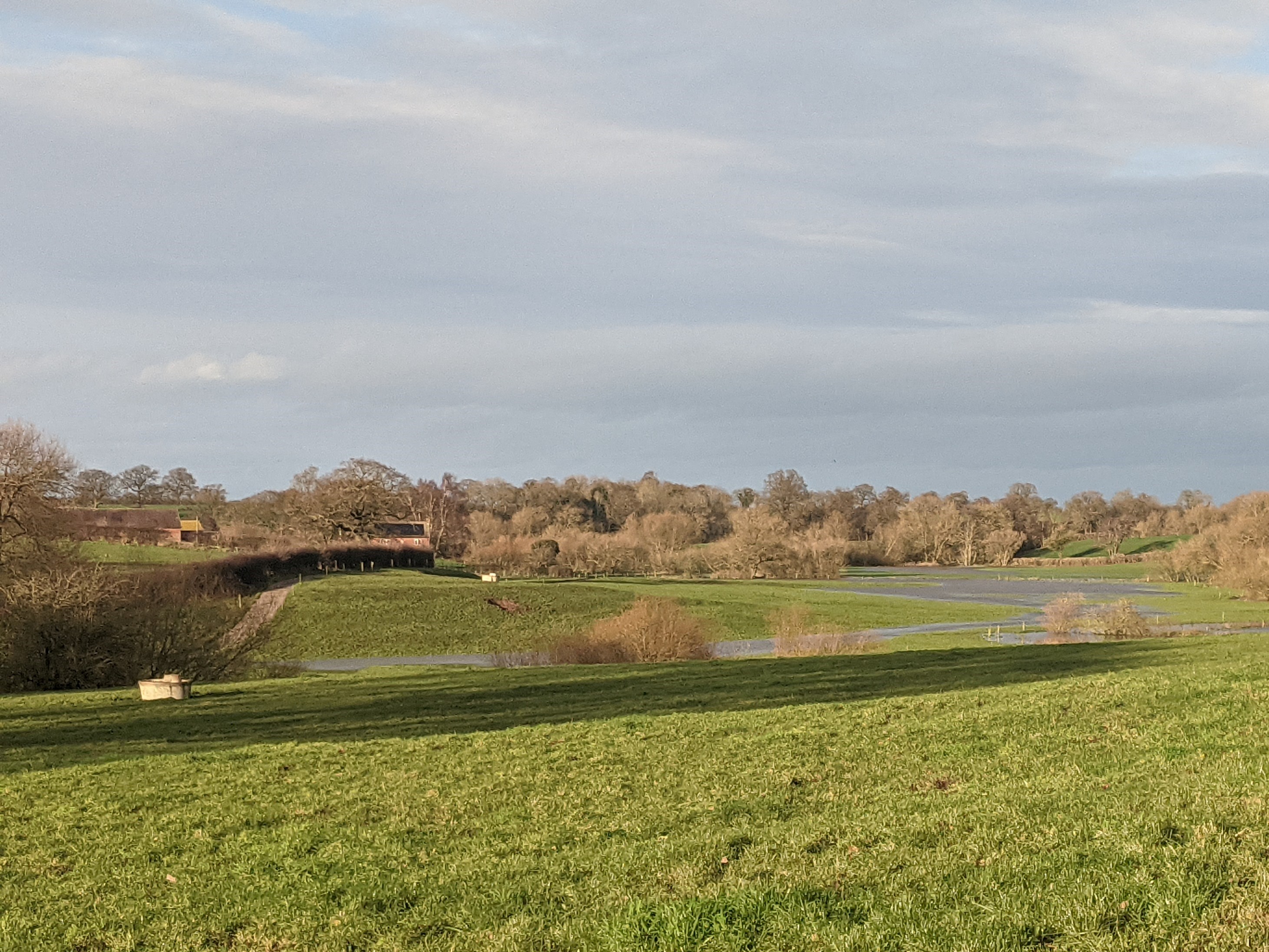 View towards Brine Pits, December 14th 